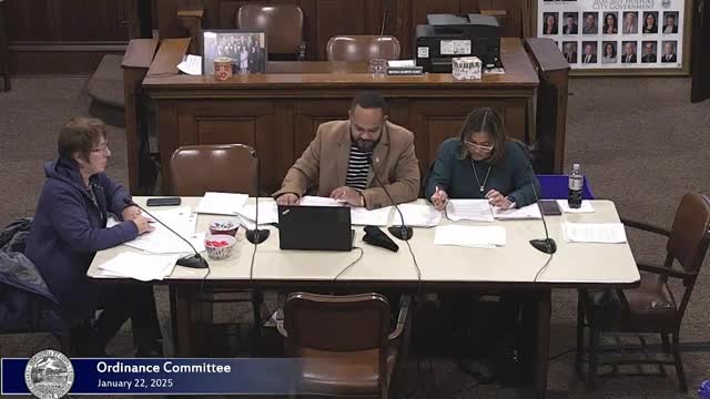 Committee closes public hearing on group-home notices; asks law to draft notification language for council