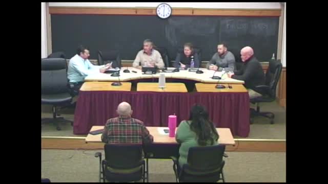 Finance Committee approves two routine items, sets next budget hearing dates