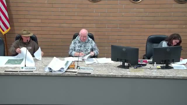 Norton planning commission reviews preliminary site plan for mower dealership; no approvals tonight