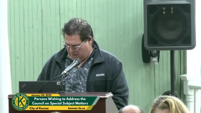 Resident urges Kenner council to raise firefighter starting pay after millage passage