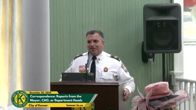 Kenner Fire Chief Terrence Morris rebuts vote of no confidence; regional chiefs and residents speak on local safety and code issues