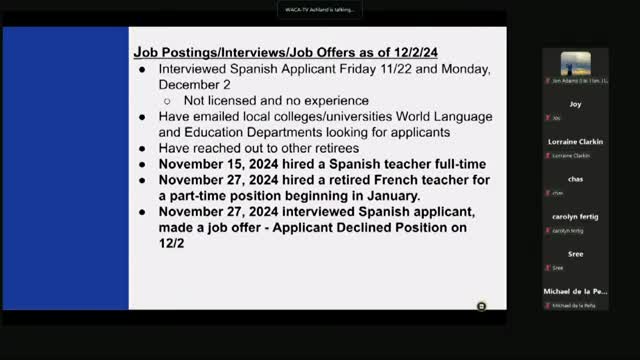 Local schools struggle to fill foreign language teaching positions amid staffing crisis