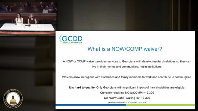 Georgia families urge action as waiting list for developmental disability waivers grows to 7916