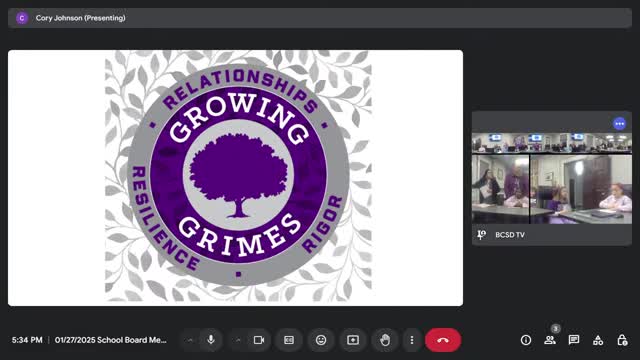 Grimes Elementary students collect over 1500 cans for Linda Paul Pantry food drive