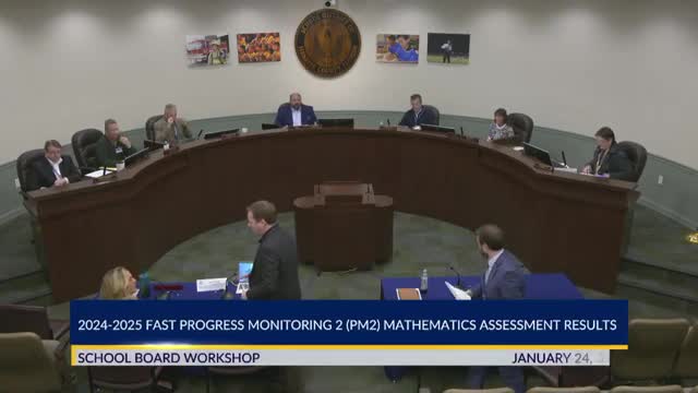 District outlines FAST PM2 math findings, flags third-grade fractions anomaly and explains acceleration changes