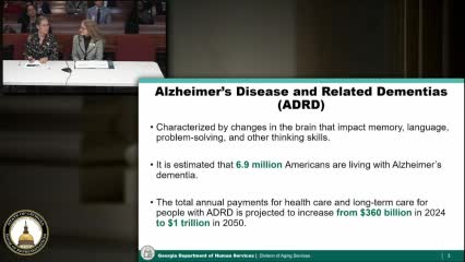 Georgia unveils 2024 dementia report highlighting caregiver challenges and healthcare access issues
