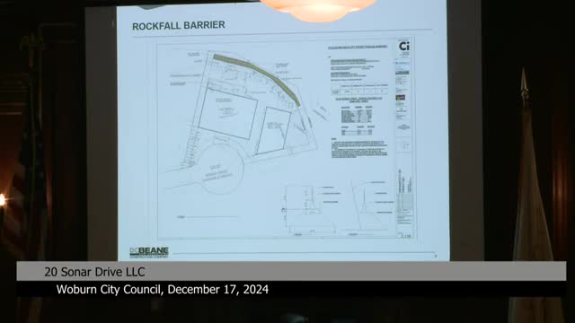 Council discusses rockfall barrier plans at aerospace site amidst growing operations