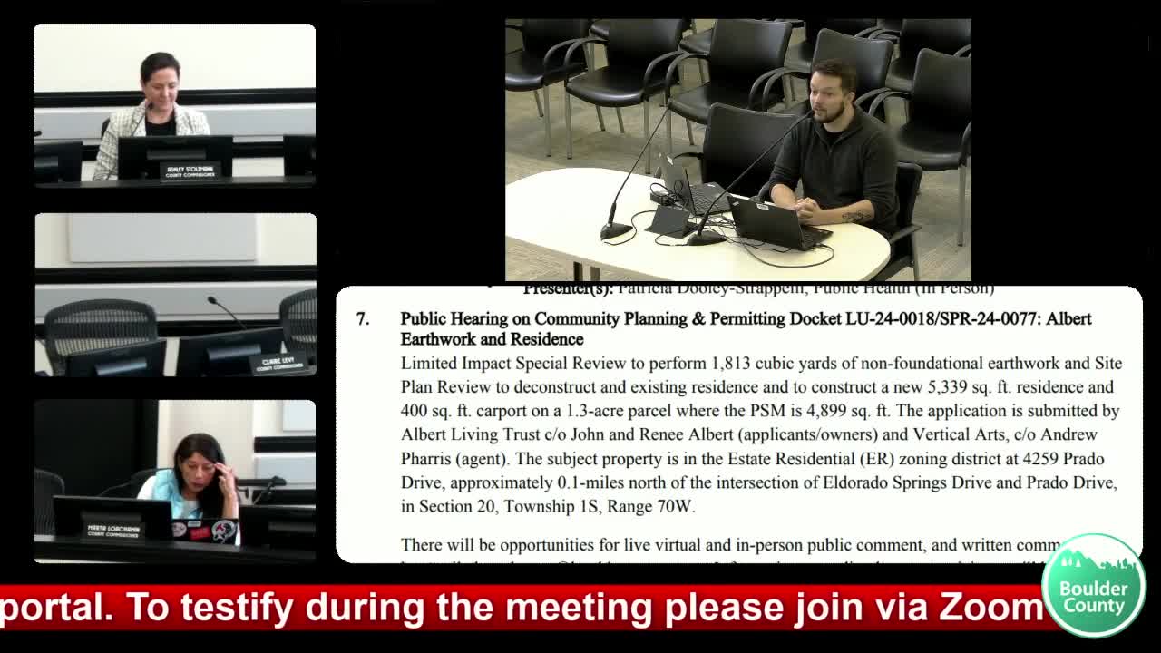 County approves Albert residence with limits on grading, imposes wildfire and lighting conditions