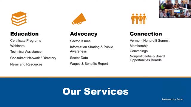 Vermont nonprofit sector grows to support 1 in 5 workers amid funding and safety challenges