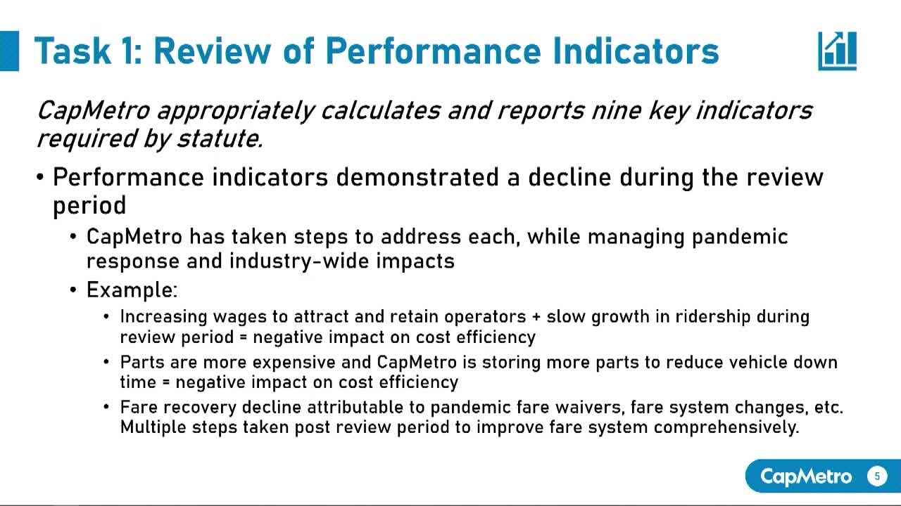 Capital Metro audit reveals clean report with focus on cost efficiency and professional development