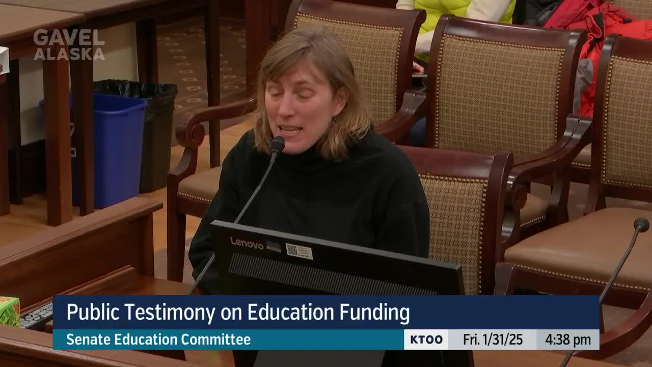 Anchorage parents urge lawmakers to fully fund education amid growing funding crisis