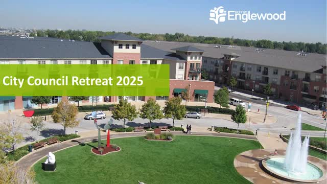 Englewood council retreat focuses on finishing strategic plan, lead-service funding, infrastructure and safety communications