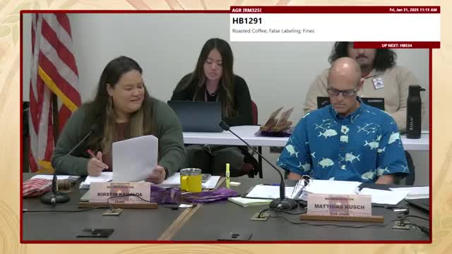 Committee advances bill to require country-of-landing labels on ahi products