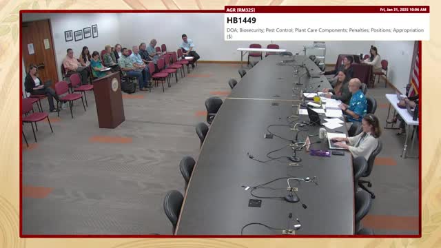 Committee backs HB 859 to create agricultural crime prevention program