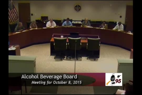 Board Grants Conditional Temporary Premises for Chapter 2 Market Tasting Tent; Requires Special Events Permit