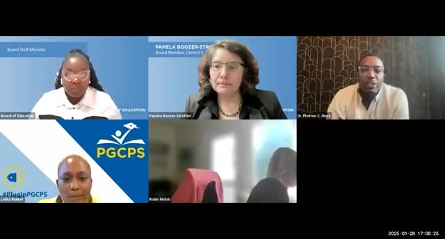 PGCPS policy committee opposes proposed high‑school childcare mandate, raises funding and implementation concerns; mixed response on drug‑detection bill