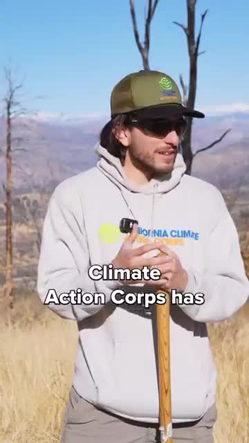 Climate Action Corps volunteer becomes type 2 firefighter in Sierra Nevada restoration efforts