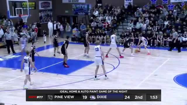 Cooper Ranson's clutch three leads Pineview Panthers to 7-0 run against Flyers