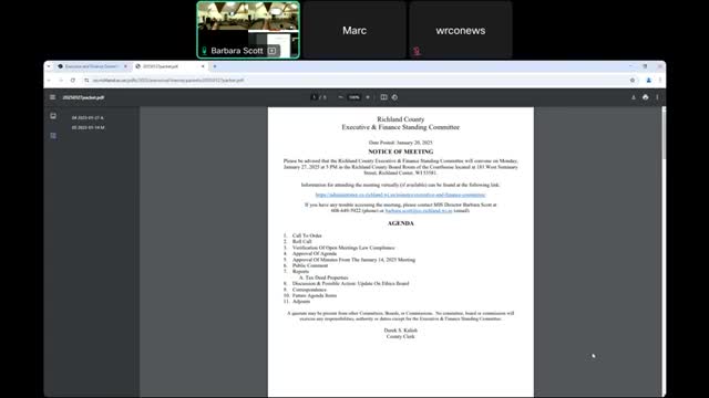 Committee hears update on seized property; eviction and code enforcement actions pending