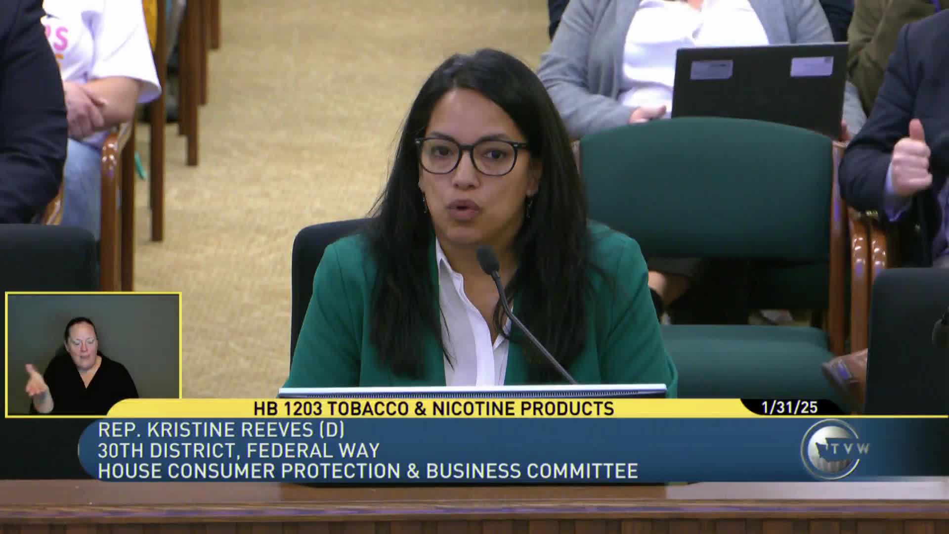 Washington legislator proposes ban on flavored tobacco to protect children from addiction