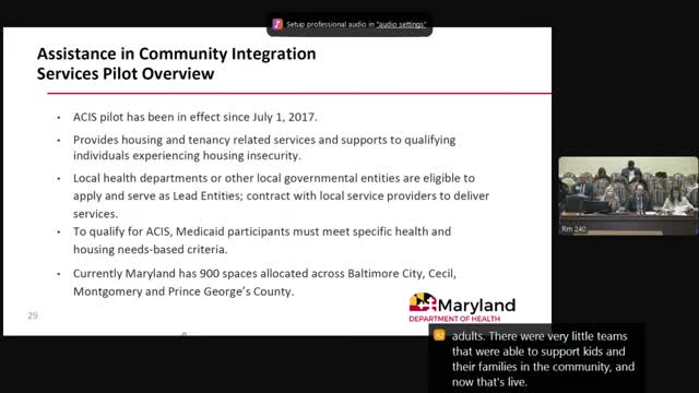 Baltimore pilot program reduces ER visits for homeless with wraparound housing services