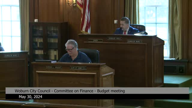 Woburn Finance Committee reviews $2.8M budget increase for city departments