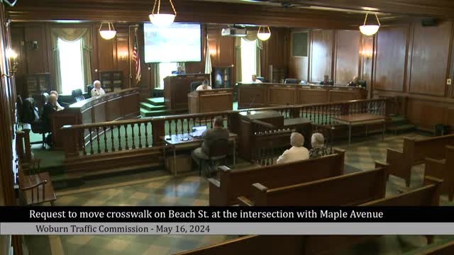 Commission approves new crosswalk location on Maple Ave improving visibility and accessibility