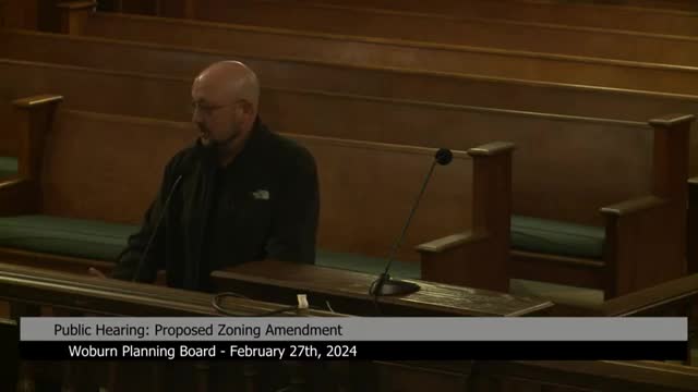 Woburn City Council debates cluster ordinance amid concerns over greed and land use