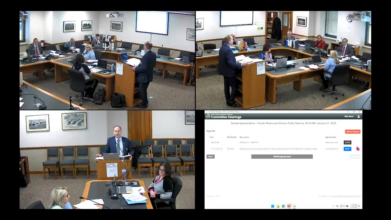 Committee debates $100K salary increase for North Dakota veterans affairs commissioner