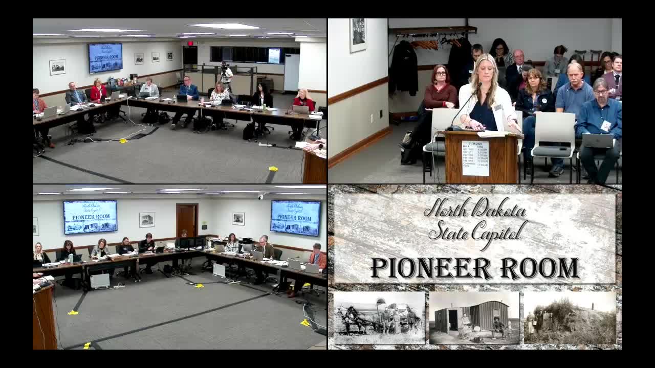 North Dakota committee reopens hearing on House Bill 1505 amid opposition concerns