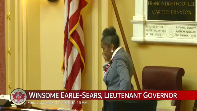Virginia Senate honors victims of January helicopter crash and discusses important legislation
