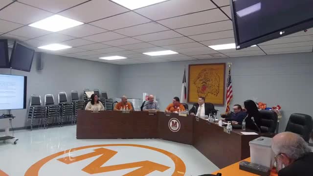 Board member thanks staff and students for recognition and creative contributions
