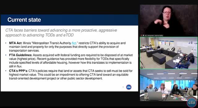 CTA board retreat probes TOD role, legal limits and next steps