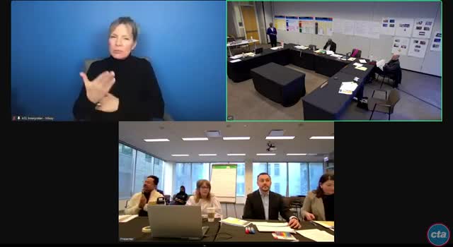 CTA staff previews customer journey mapping, four rider personas and 2025 actions