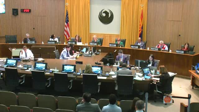 Phoenix Council approves La Pradera Park improvements and discusses ARPA-funded shade structures