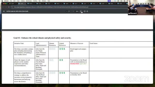 Board debates pacing of cell-phone policy while advancing concussion and other policy updates