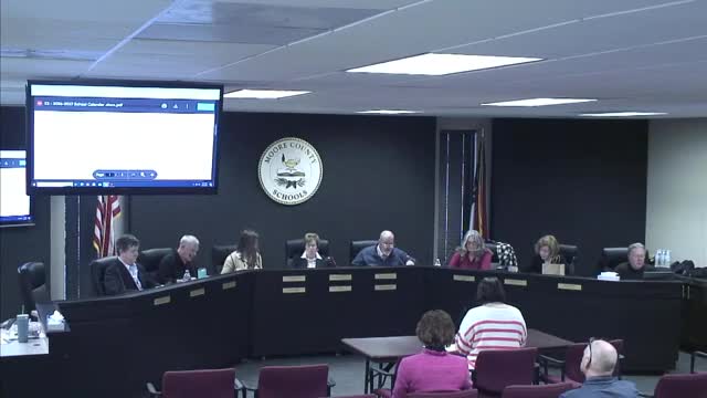 Moore County Schools Board considers alternative calendar amid public debate