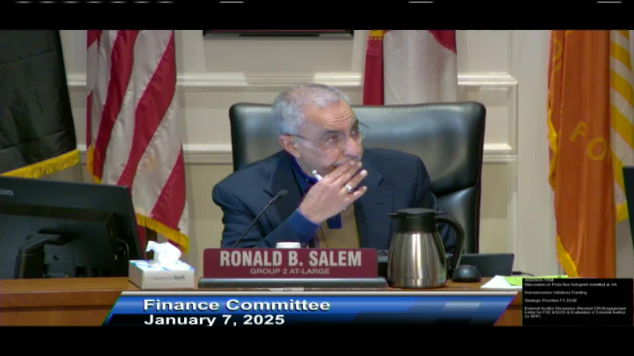 Council auditors, members question protobox hologram purchase and use of building‑inspection funds at JIA