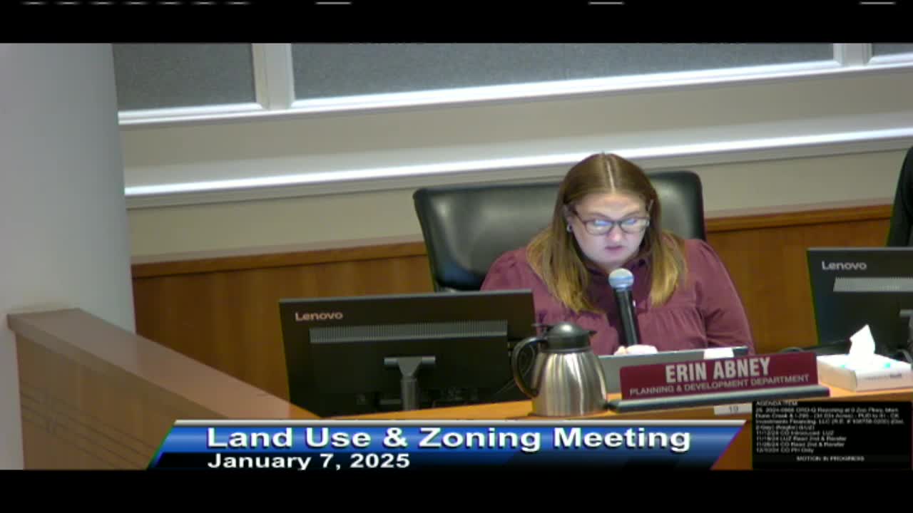 Committee returns 34‑acre parcel near Zoo Parkway to industrial heavy zoning to match land‑use designation