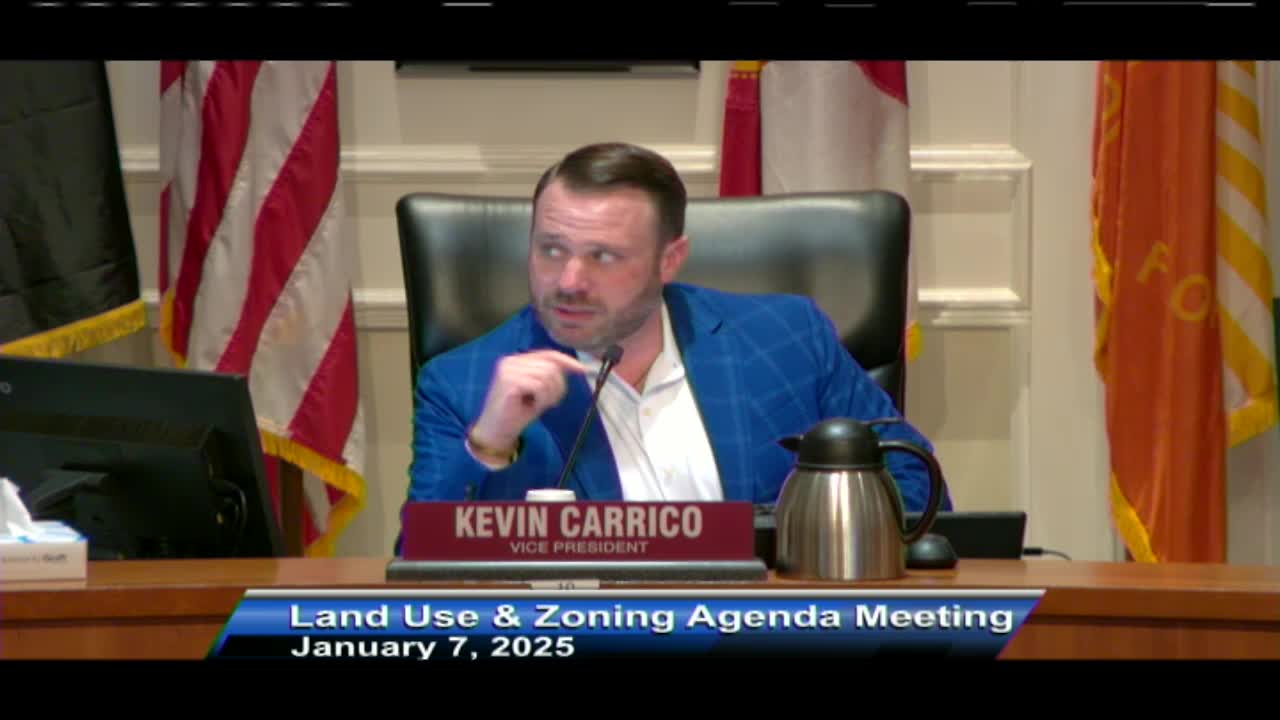 Council discusses amendment procedures for pending legislation on land use changes