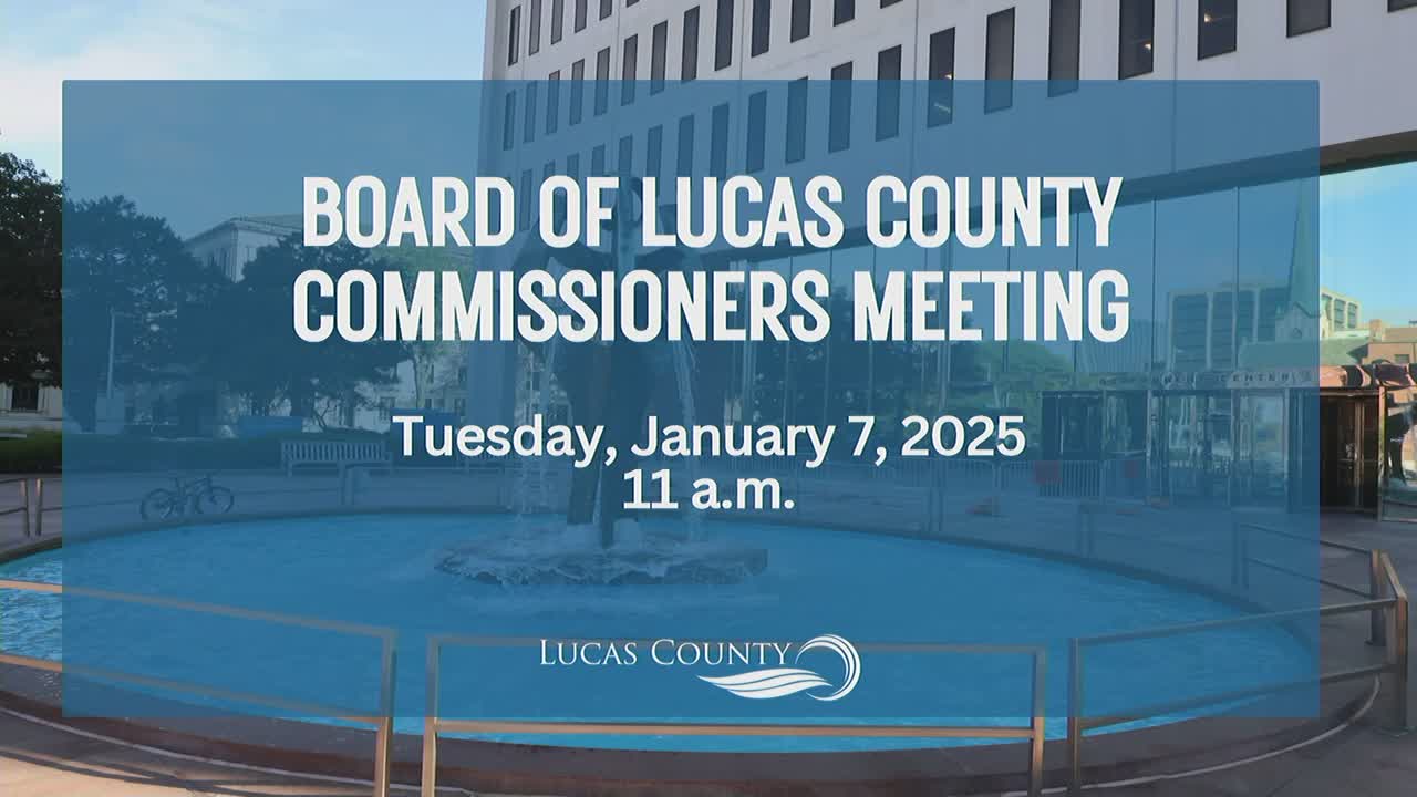 Lucas County commissioners elect Lisa Cibecchi president, confirm board seats and approve personnel appointments