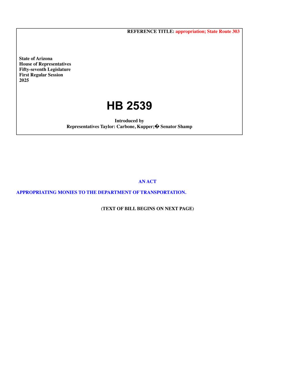 Arizona allocates $9.2 million for State Route 303 traffic interchange design