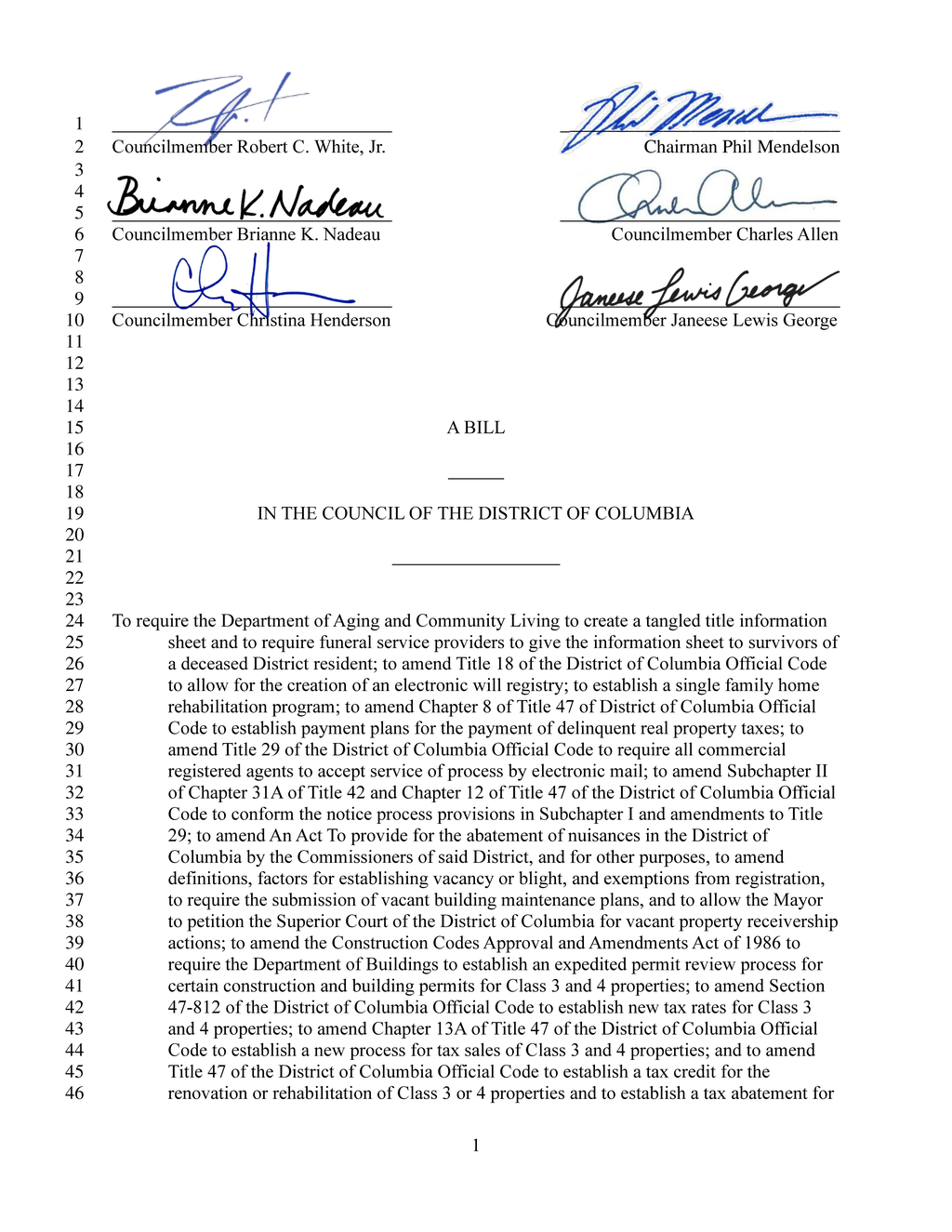 Mayor implements penalties for vacant building registration failures in Washington D.C.