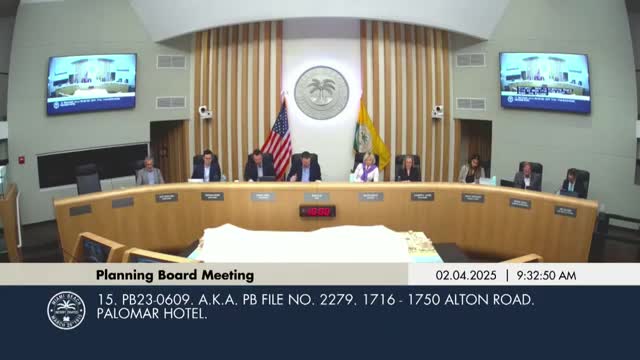 Planning board approves Palomar rooftop access for restaurant with noise, kitchen and queuing conditions