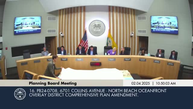 Planning board backs Deauville redevelopment ordinance with setbacks and floor-plate clarifications; neighbors press for more protections