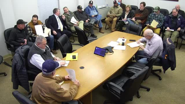 Wilson County steering committee approves agenda; no public comments recorded