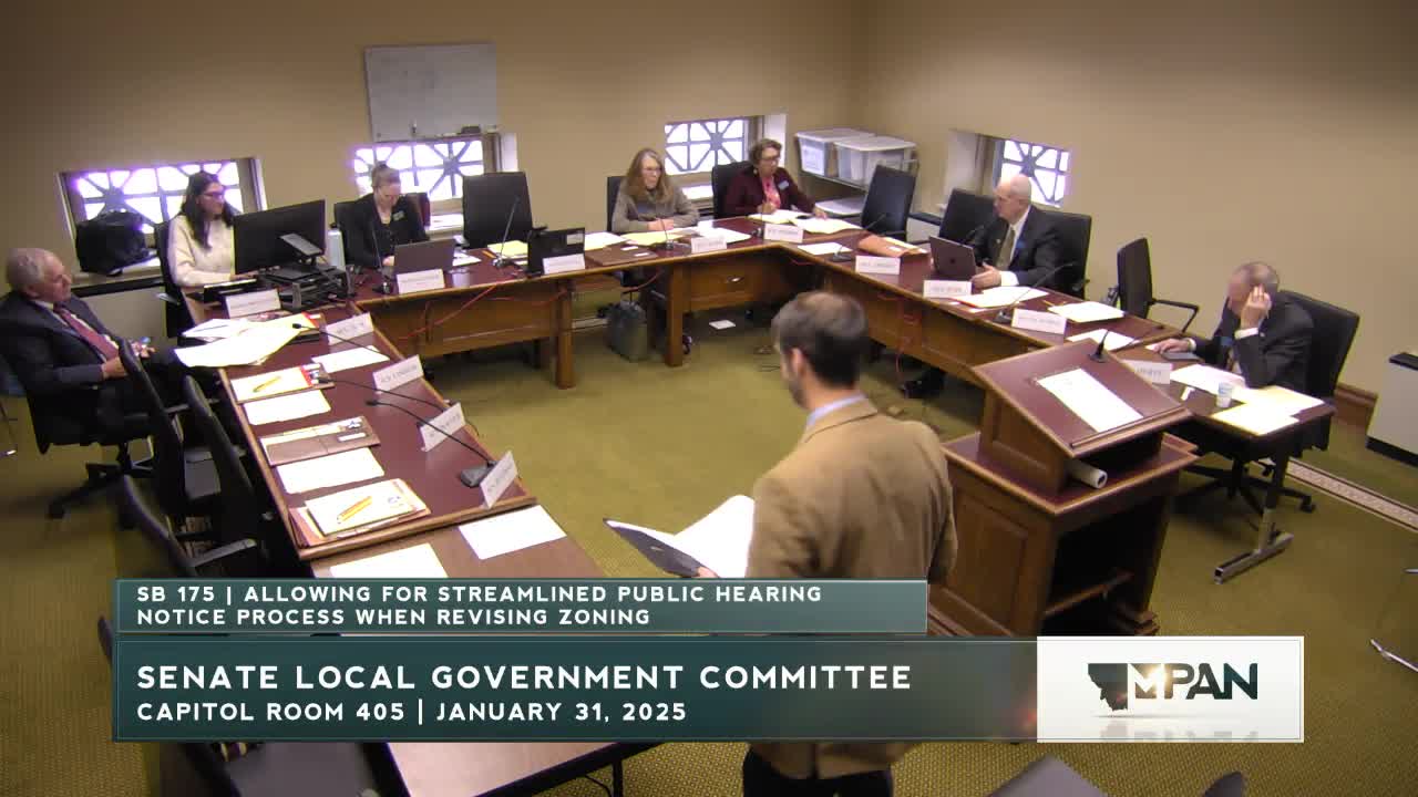 Montana Realtors and Environmentalists Support Streamlined Rezoning Bill in Committee Hearing
