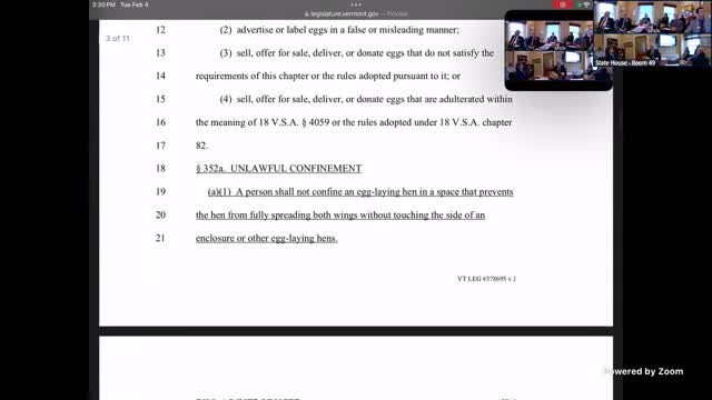 New regulations set for humane treatment of egg-laying hens in state law