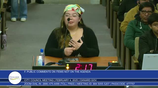 Oxnard residents demand city council declare sanctuary status amid ICE arrests