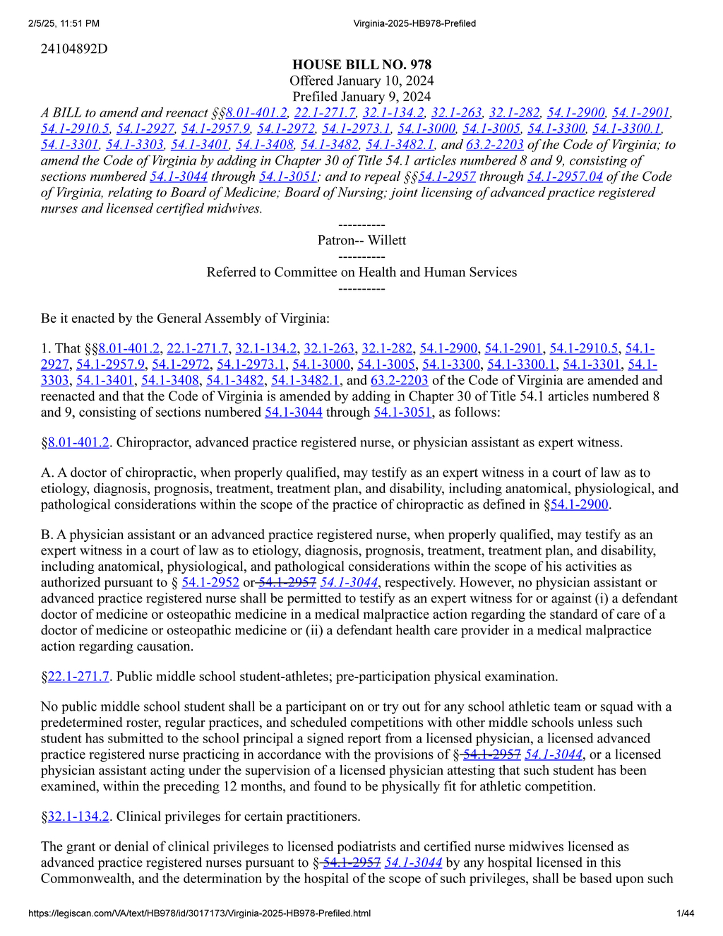 Virginia Board streamlines nurse practitioner licensing process for practice without agreements